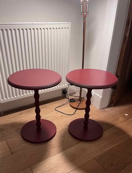 Photo of free Two John Lewis Bobbin side tables (G12 9RY - Hyndland) #1