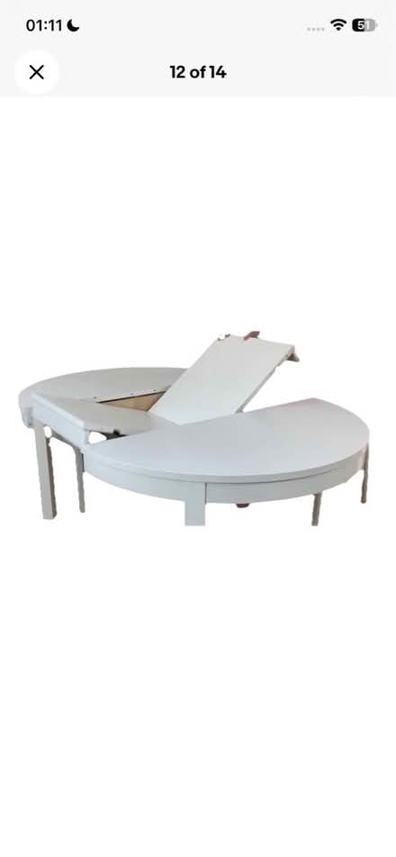 Photo of free IKEA extendable 4-6 dining table (New Malden KT3) #1