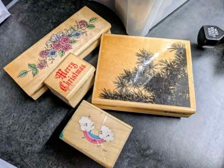 Photo of free Wooden stamps (Small Dole BN5) #2