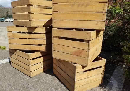 Photo of Wooden crates (Hester's Way GL51) #1