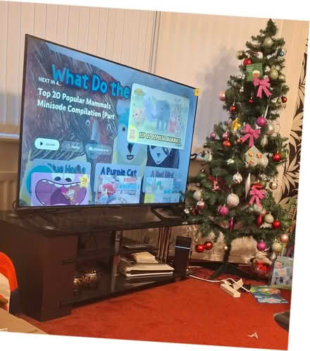 Photo of free Black Glass TV Unit (BD5) #1