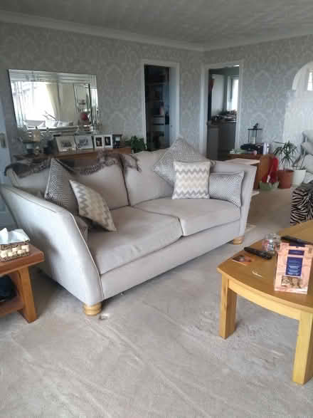 Photo of free 2 sofas, 1 two seater, 1 three seater (Llanddulas LL22) #1