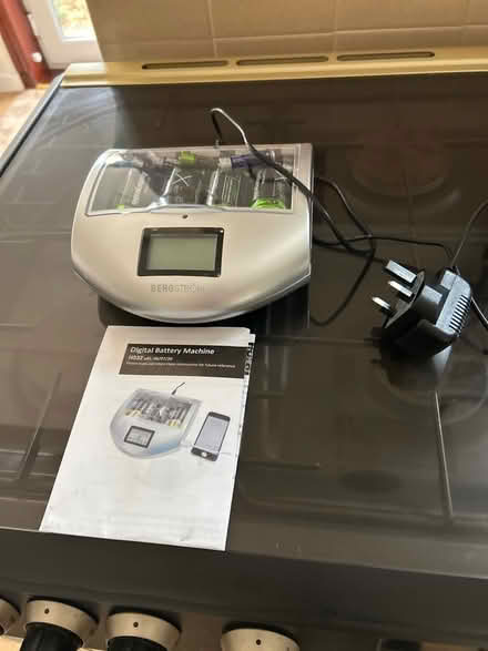 Photo of free Battery charger with assorted D and AAA rechargeable batteri (Marsh LA1) #1