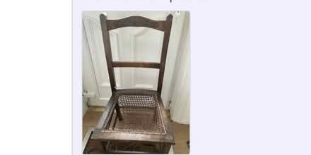 Photo of free Chair requiring reweaving (Bradford BD2) #1