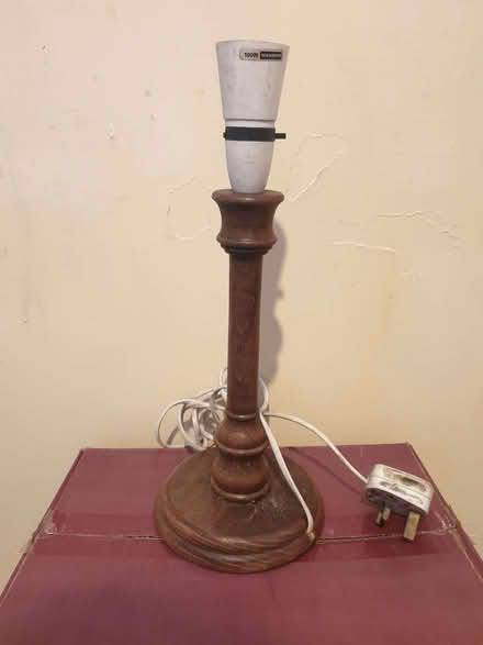 Photo of free Wooden (1 mahogany) Table Lamps (Trowbridge BA14) #2