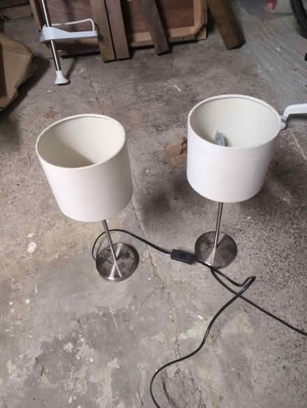 Photo of free 2 Bedside lamps (Marcham OX13) #1
