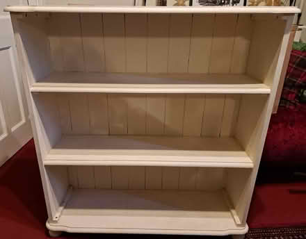 Photo of free Cream painted pine bookcase (Heaton NE6) #1
