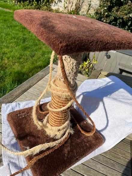 Photo of free Cat scratching post - well used (Steyning BN44) #2