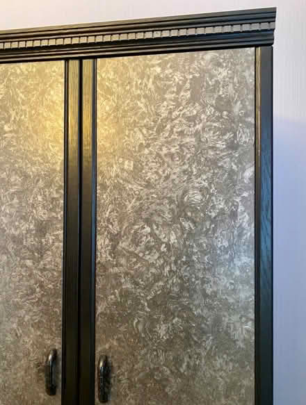 Photo of free Two matching wardrobes silvery grey/ black (Cupar KY15) #4