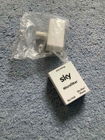 Photo of free Sky microfilter, phone/modem adaptor and cable (Marlow Bottom SL7) #3