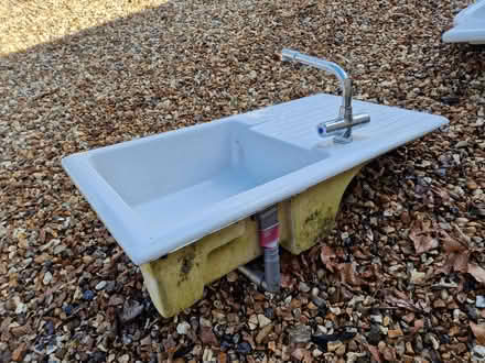 Photo of free Sink with draining board (Clanville BA11) #2