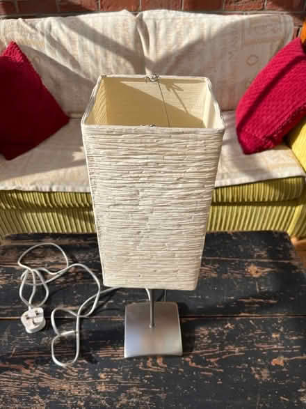 Photo of free Ikea Lamp with paper shade (Hertford SG14) #1
