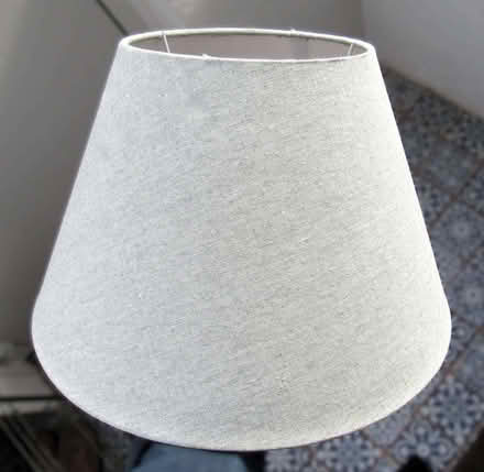 Photo of free Grey Fabric Design Lampshade Lightshade (Cullercoats NE30) #2