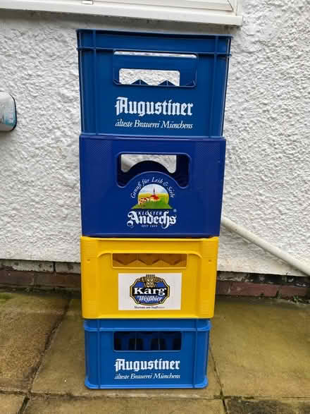 Photo of free Four Beer crates (Grange CH48) #1