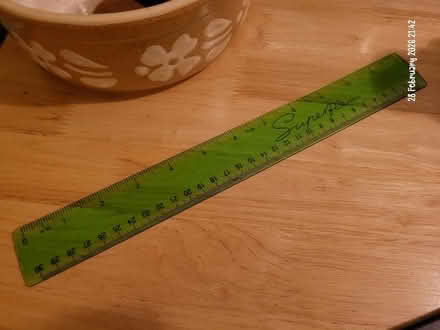 Photo of free Green flexi ruler (Moseley B13) #1