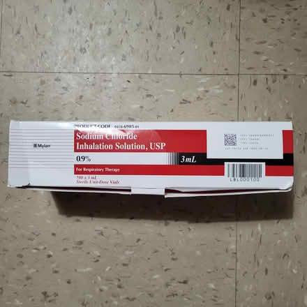 Photo of free Sodium Chloride Inhalation Solution (31 Street and 9th Avenue) #1
