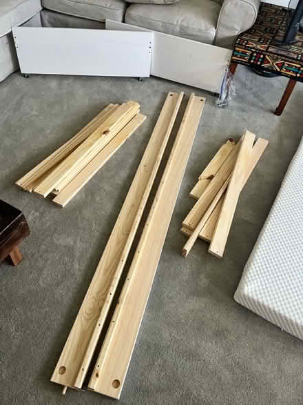 Photo of free Single bed frame and mattress (NW3 6NT) #4