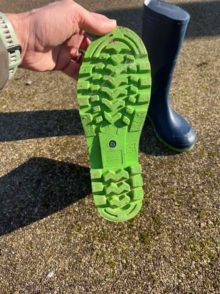 Photo of free Blue size 6 wellies (Walton on Thames) #2