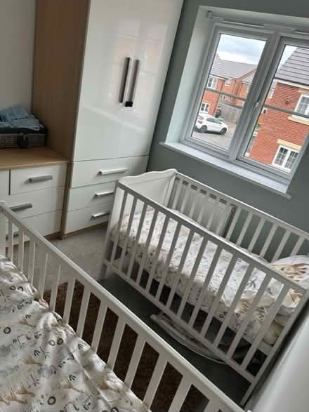 Photo of free 2 x cotbeds (Mountsorell LE12) #2