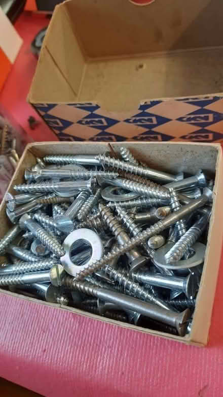 Photo of free 2 boxes full of screws unused new (Maybury Hill GU22) #2