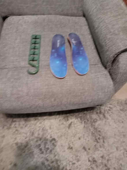 Photo of free Insoles, book, coathanger, (Maidenhead SL6) #1