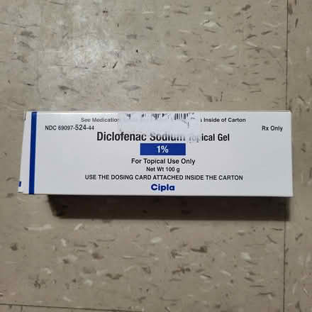 Photo of free Diclofenac Sodium Tropical Gel (31 Street and 9th Avenue) #1