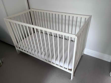 Photo of free Baby Cot Bed + Mattress (Grafton area Cambridge CB1) #1