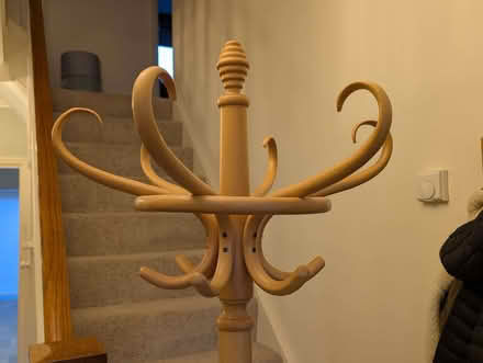 Photo of free Wooden coat stand (Sharmans Cross B91) #2