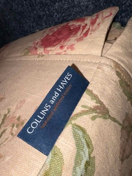 Photo of free Beautiful Collins and Hayes three seater sofa (Seal TN15) #4