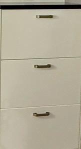 Photo of free 3 white gloss kitchen storage wall / stackable units (Hotwells BS8) #1