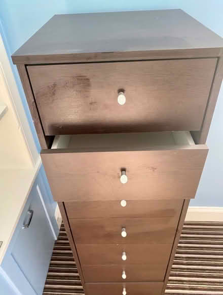 Photo of free Tall chest of drawers (Cupar KY15) #2