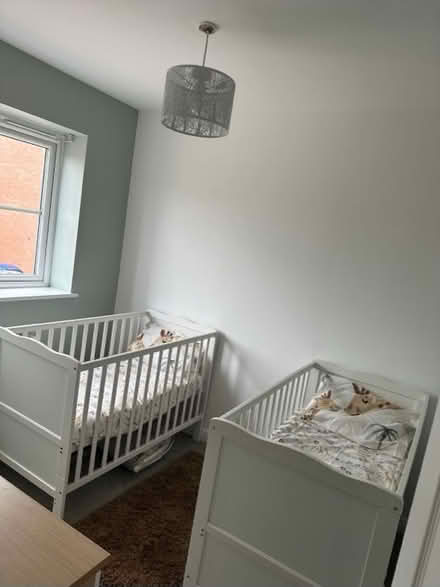 Photo of free 2 x cotbeds (Mountsorell LE12) #3
