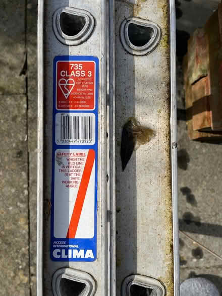 Photo of free Aluminium Ladder 6.25m (Central Fordingbridge (SP6)) #2