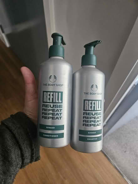 Photo of free Body shop empty refill bottles (Slough central SL1) #1
