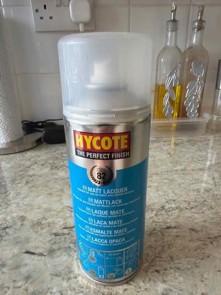 Photo of free Matt lacquer spray more than half full (Welling DA16) #1