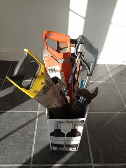 Photo of free Saws...mixed box (Petersfield) #1