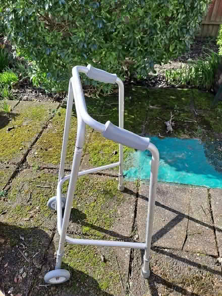Photo of free Walking frame with wheels (Harefield SO19) #2