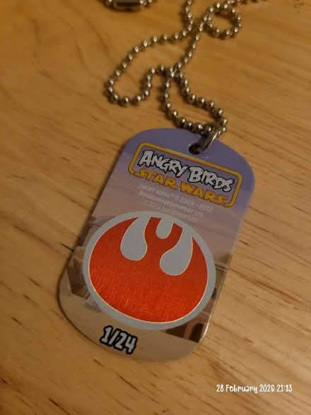 Photo of free Angry birds dog tag (Moseley B13) #2