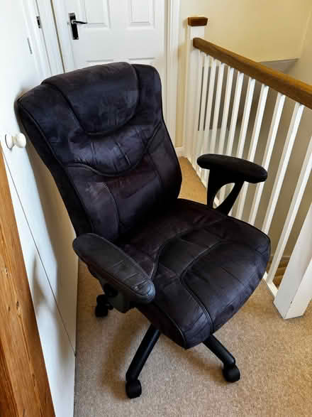 Photo of free Leather office chair (TN2 3HT) #2