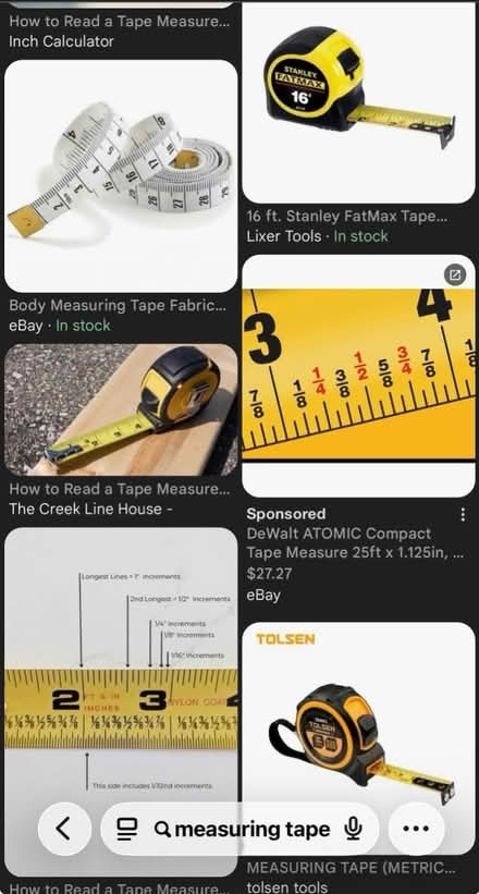 Photo of Measuring tape (Ellicott City) #1