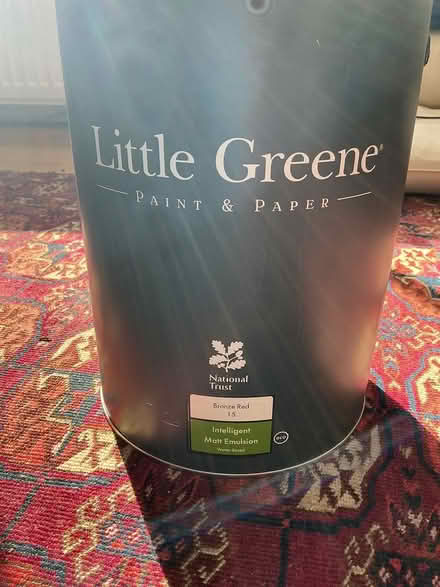 Photo of free Little Greene red paint (Kilburn NW6) #2