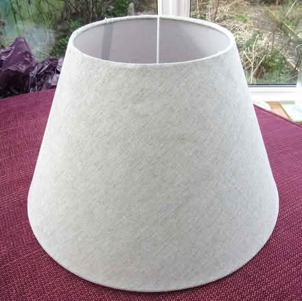 Photo of free Grey Fabric Design Lampshade Lightshade (Cullercoats NE30) #3