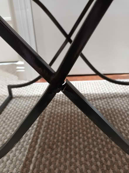 Photo of free Coffee table -slight leg damage (Stillorgan) #3