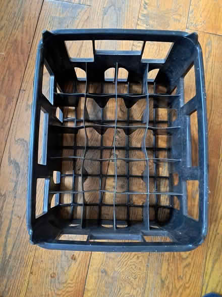 Photo of free Black plastic milk crate (South Gosforth NE3) #2
