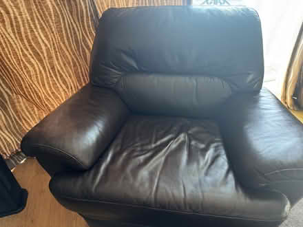 Photo of free Leather Armchair (Walthamstow E17) #1