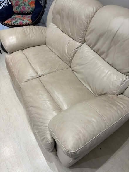 Photo of free Leather and faux leather chair (Stratford-upon-Avon CV37) #2