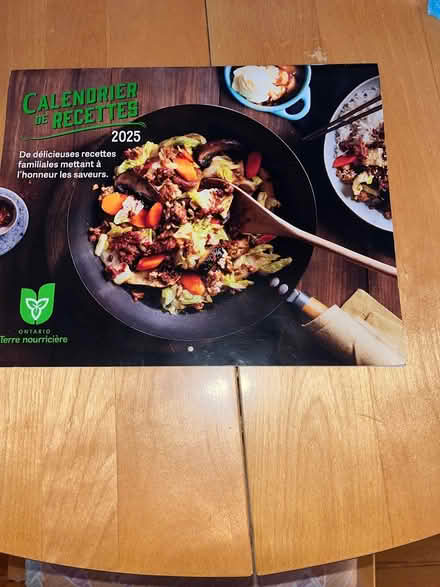 Photo of free 2025 Ontario Foodland calendar (Hintonburg) #1
