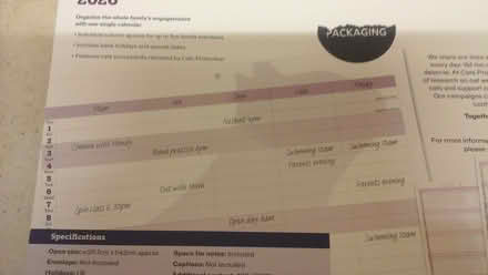 Photo of free Cats Protection family organiser (Shawlands) #3