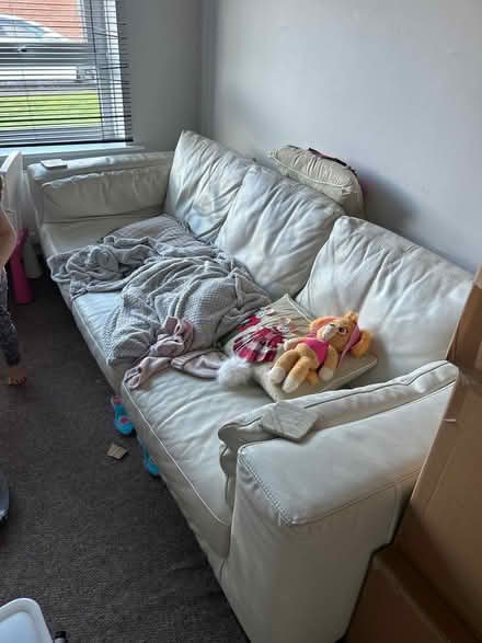 Photo of free Leather Sofa (Teams NE8) #1