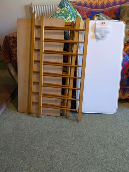 Photo of free Baby cot (Leighton Buzzard LU7) #1